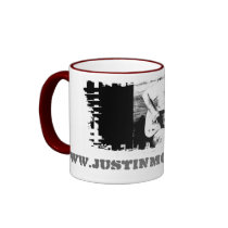 Dirty Border Ringer Mug - Customised