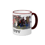 Dirty Border Ringer Mug - Customised