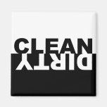 Dirty Clean Dishwasher Magnet
