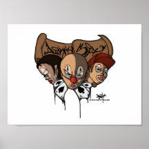 dirty clowns poster
