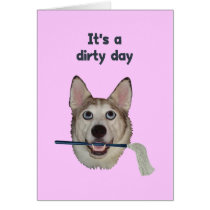 Dirty Day Dog Pee Humour
