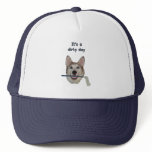 Dirty Day Dog Pee Humour hats
