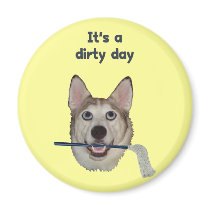 Dirty Day Dog Pee Humour