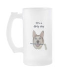 Dirty Day Dog Pee Humour mugs