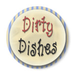 Dirty Dishes magnets