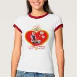Dirty Dutch Girl Ladies T-shirt