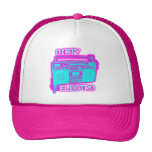 DIRTY ELECTRO dance club DJ girls neon Electro Hat