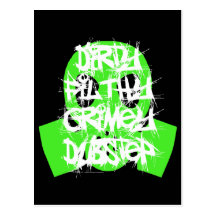 Dirty Filthy Grimey Dubstep Post Cards