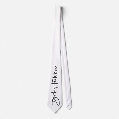 Dirty Fukker Tie by DirtyFukker