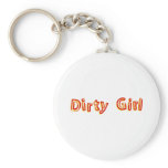 Dirty Girl keychains