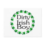 Dirty Irish Boy postcards
