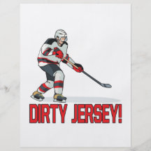 Dirty Jersey Personalized Flyer