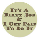 Dirty Job stickers