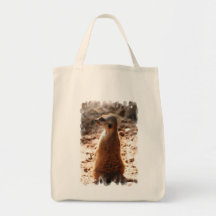 Dirty Meerkat Grocery Tote Bag