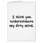Dirty Mind cards