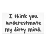 Dirty Mind photo cards