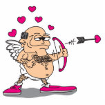 dirty old man cupid photo sculptures