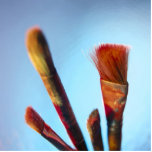 Dirty Old Paintbrushes photo sculptures