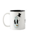 dirty old snowman mugs