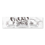 Dirty Photo Bumper Sticker bumper stickers