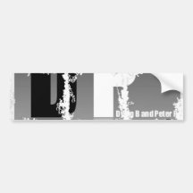Dirty Photo Bumper Sticker