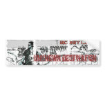 Dirty Photo Bumper Sticker - Customised bumper stickers