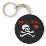 Dirty pirate Hooker Key chain keychains
