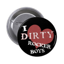 Dirty Rocker Boys Blk Button buttons