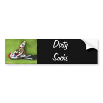 Dirty Socks Bumper Sticker