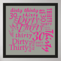 Dirty Thirty Poster
