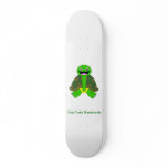Dirty Turtle Logo, White skateboards