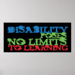 Disability Awareness Poster posters