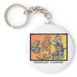 Disabled Cookies Funny Gifts & Collectibles keychains