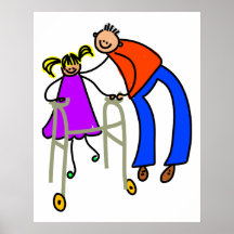 Disabled Girl Posters