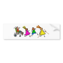 Disabled Kids bumper stickers