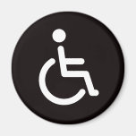 Disabled symbol magnet