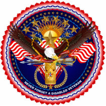 Disabled-Veteran-Version 4 key chain Acrylic Cut Outs