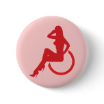 Disabled women are 100% women! buttons