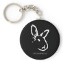 Disapproving Rabbits Keychain