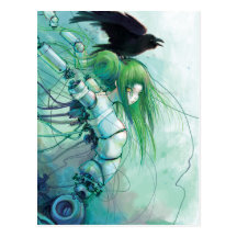 Disassembled Postcard