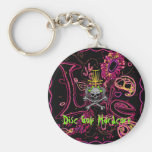 Disc Golf Hardcore Keychain