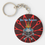 Disc Golf Hardcore Keychains