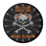 DISC GOLF HARDCORE magnets