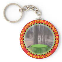 Disc Golf Logic #1 Keychain