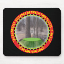 Disc Golf Logic #1 Mousepads