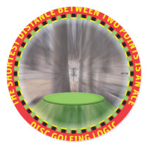 Disc Golf Logic #1 Sticker