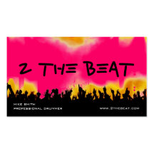 Disc Jockey Business Card