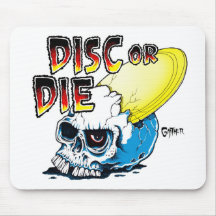 Disc Or Die Mouse Pad