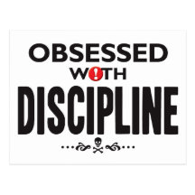 Discipline Obsessed Postcard