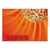 Disco ~ 1980s 80s Disco Ball Cards